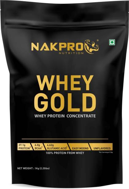 Nakpro GOLD 100% Whey Protein Concentrate Supplement Powder Whey Protein