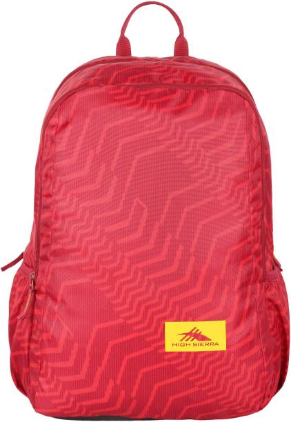 High Sierra by American Tourister High Sierra Backpack Bags And Daypacks Ridge Red Waterproof Backpack
