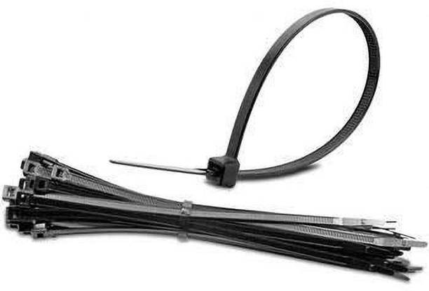 YUVAAN 18 inch Nylon Cable Ties Tie Wire Organiser Ties Nylon Flexible Straps Cable Tie
