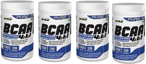 NutriJa BCAA Energy powder B44 4:1:1 BCAA