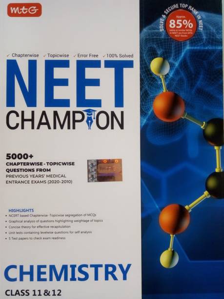 MTG NEET Champion Chemistry Class 11 & 12