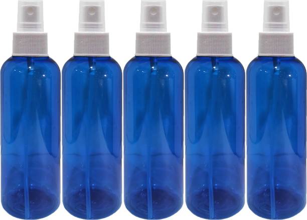 FUTURA MARKET 120ml Blue bottle + White Spray for Handwash/Beauty and Multiple Purpose Pack of 5 120 ml Spray Bottle