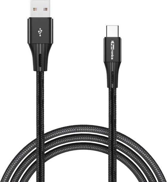 Portronics USB Type C Cable 2 A 1 m POR-1162 Konnect A Plus Nylon Braided
