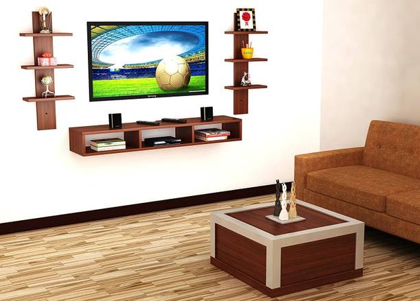 ANIKAA Crystal Engineered Wood TV Entertainment Unit