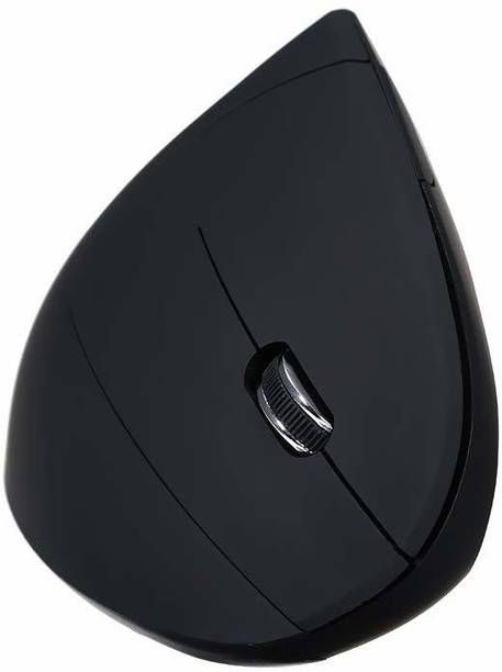 Honelife 2.4G Wireless Vertical Mouse USB Ergonomic Optical Mouse High Precision Adjustable 800/1200/ 1600 DPI 5 Buttons for Mac Laptop PC Wireless Optical Mouse