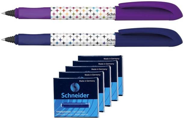 schneider Voice (Right & Left Hand) Multicolor Cartridge Roller Ball Pen