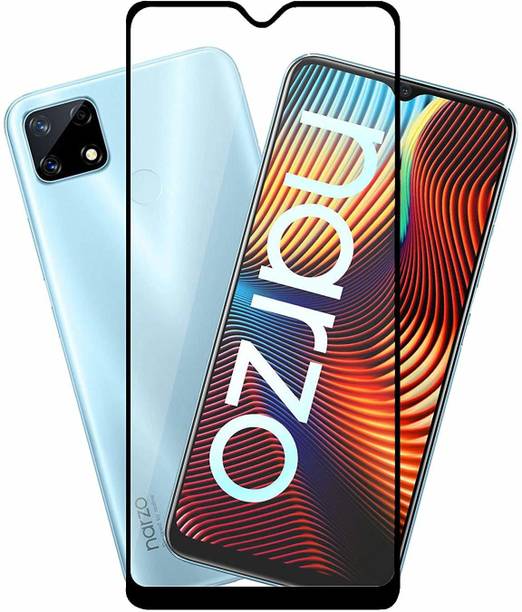 Rathote Collection Edge To Edge Tempered Glass for Realme Narzo 20
