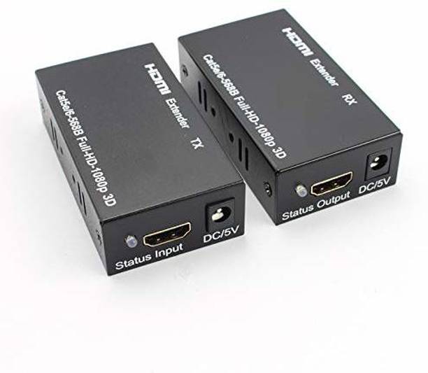 Tobo  TV-out Cable 60 Meter HDMI Extender Repeater Transmitter/Sender Receiver TD-573H