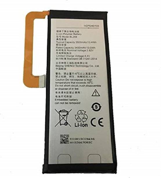 CaseTrendz Mobile Battery For  Lenovo ZUK Z2 PLUS Z2131 (BL-268) 3500 mAh