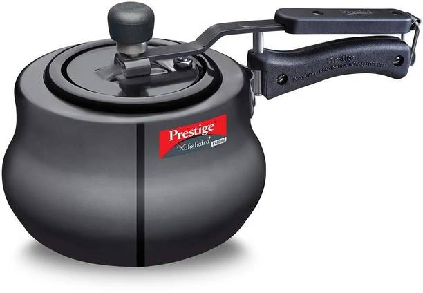 Prestige Nakshatra Plus Hard Anodised Svachh Pressure Handi 2 L Inner Lid Induction Bottom Pressure Cooker