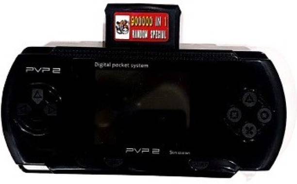 Clubics New PVP 2 Video Game Console - PVP2 (Black) 1 GB with Super Mario