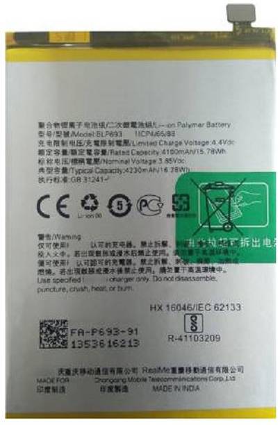 CaseTrendz Mobile Battery For  Realme 3 Realme 3i RMX1825 RMX1821