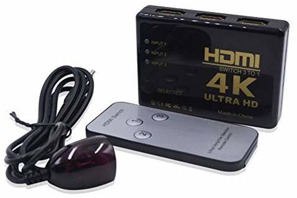 Tobo 4K 1080P HDMI Video Audio Signal Splitter 3 in 1 Hub Switch Media Streaming Device