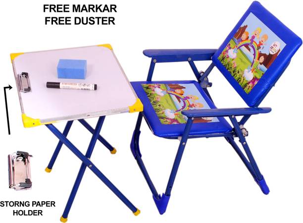 snehatoys TCBLUEMARKER02 Solid Wood Desk Chair