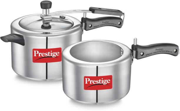 Prestige Nakshatra 5 L, 3 L Pressure Cooker