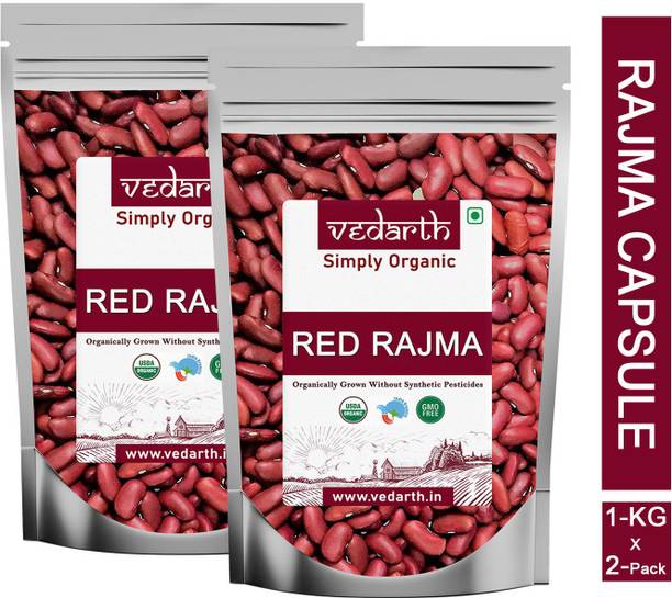 Vedarth Organic Red Rajma (Whole)