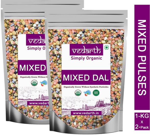 Vedarth Organic Mix Dal (Split)