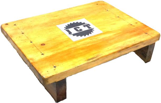 JCT natural strong wooden stool/chowki for pooja, sitting Stool