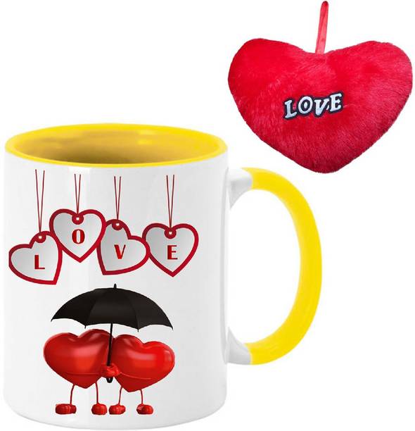 COLOR YARD Mug, Cushion Gift Set