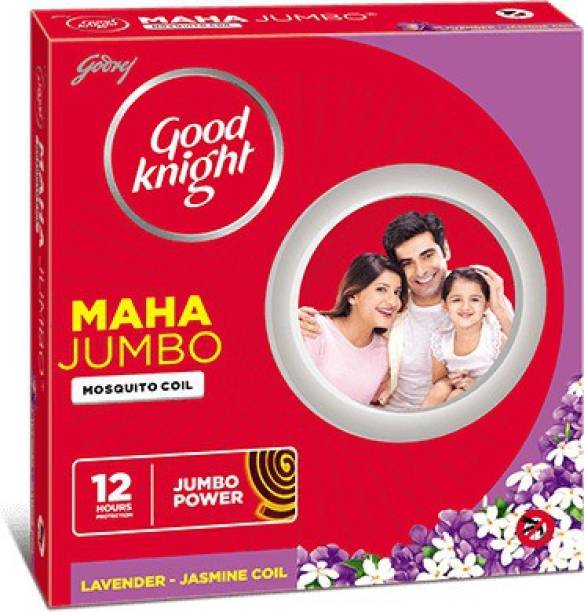 Good Knight maha jumbo Coil lavender 40 coils 40 Mosquito Coil