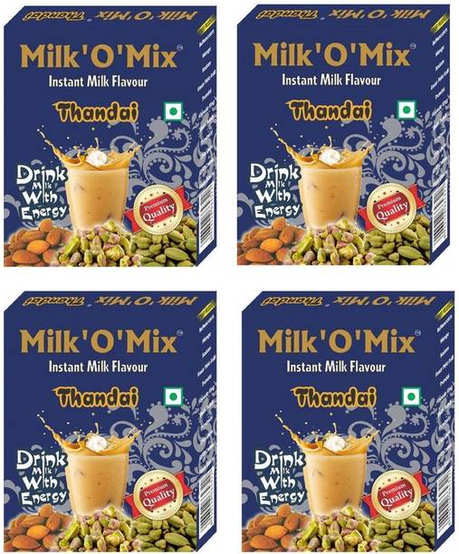 Milk'O'Mix Juice Mix Powder - Thandai 600g (150x4)
