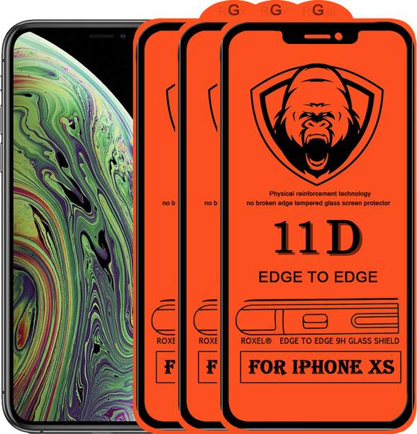 11D Edge To Edge Tempered Glass for Apple iPhone XS