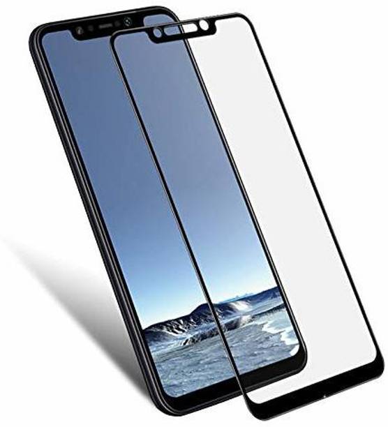 MOBIGENIX Edge To Edge Tempered Glass for Infinix Hot 7