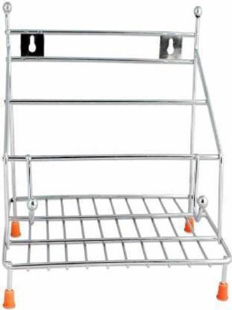 Somkala Chakla/Belan Kitchen Rack Steel 4 in 1 chakla belan , chimta , tawa and lighter stand