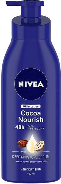 NIVEA Cocoa Nourish and Body Milk Nourishing Lotion