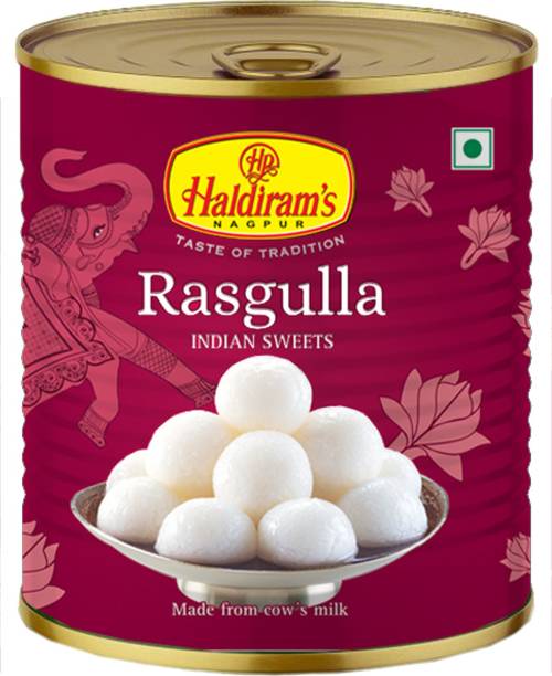 Haldiram's Rasgulla Easy Open Tin