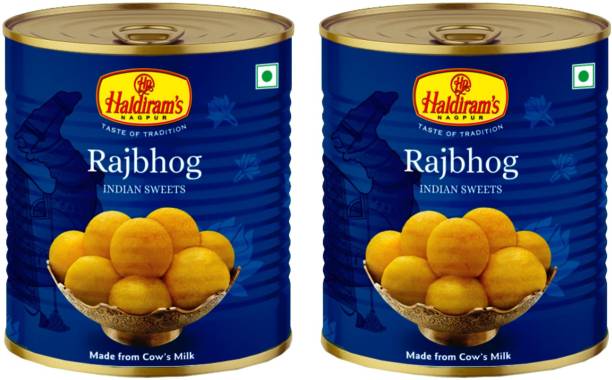 Haldiram's Rajbhog (Pack Of 2) Tin