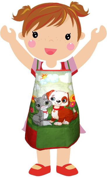 SWAYAM Cotton Home Use Apron - Free Size