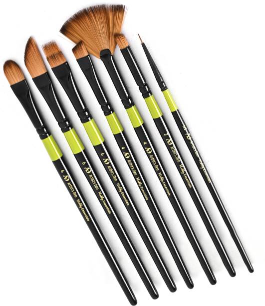 Artist's Den Hobby Essential Set of 7 Mix Brushes
