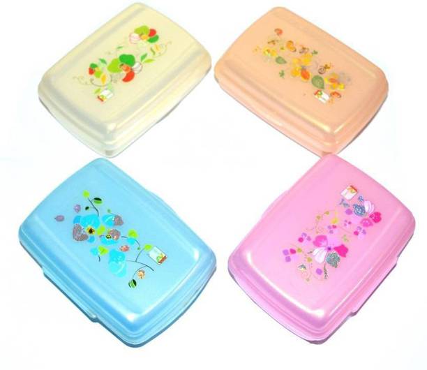 CRAZYGOL Soap Box 2 in 1 (Purple, Cream, Brown, Blue)
