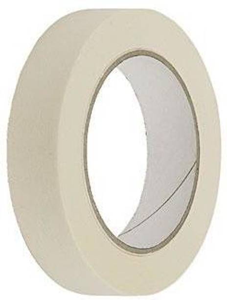 HEER Single Sided (Pack of 1), 18mm x 20 mtr Handheld Masking Tape (Manual)