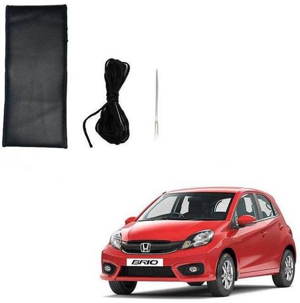 arneja trading company Hand Stiched Steering Cover For Honda Brio