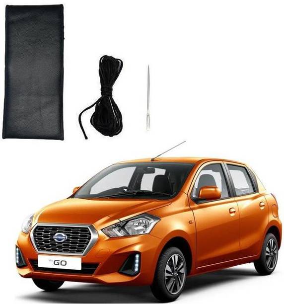 arneja trading company Hand Stiched Steering Cover For Datsun Go