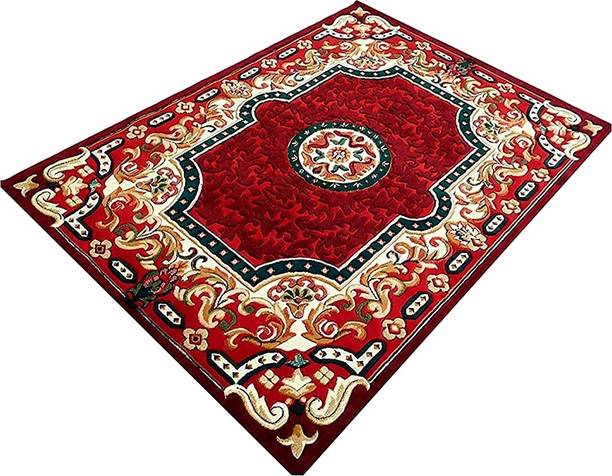 BhCarpet 6 ft  X 8 ft Polypropylene Carpet