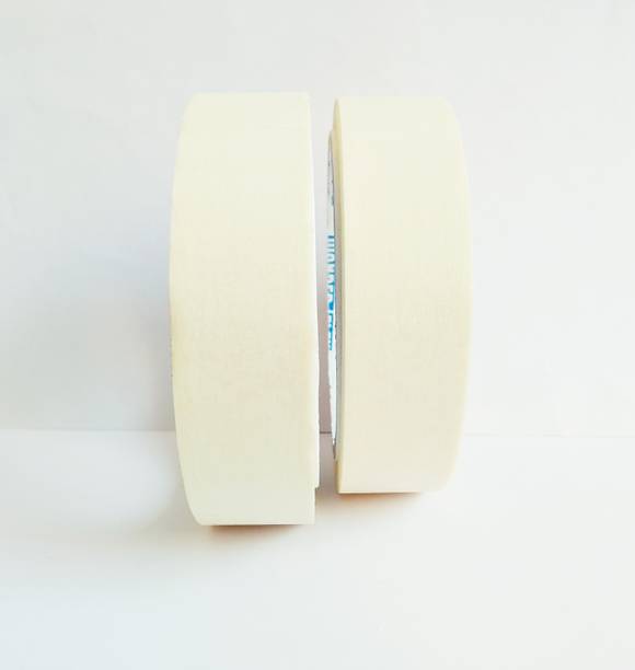 HEER Single Sided (Pack of 2), 18 mm x 20 mtr Handheld Masking Tape (Manual)