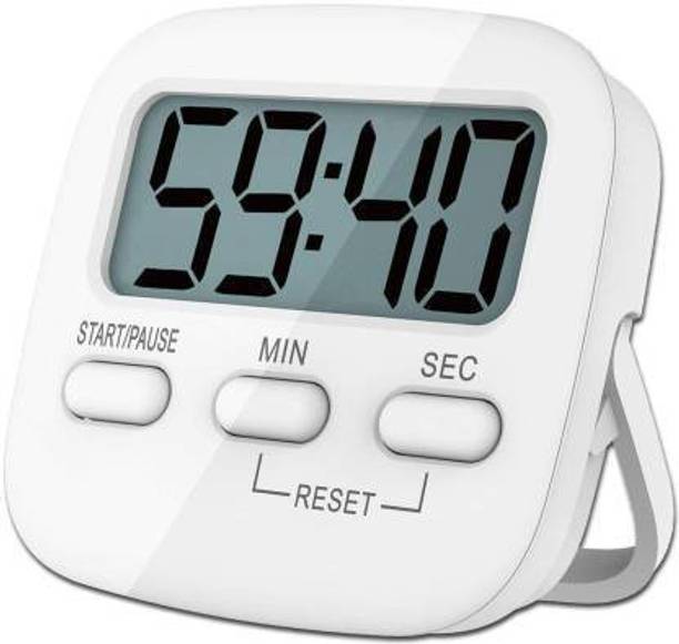 SUNEHET ENTERPRISE Mini Cooking Timer Kitchen Timer Digital Large LCD Display Loud Alarm Timer Magnetic Cooking Timer ROUND TIMER Digital Kitchen Timer Digital Kitchen Timer