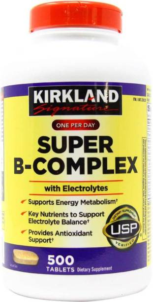KIRKLAND Signature B-Complex with Electrolytes 500 Tabl...