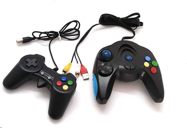 AOKO 103000 IN 1 Two Player Video Game pad Built-In 103k TV Game Direct AV Inputs Shooting, Puzzle, Racing, Action etc Premium Edition