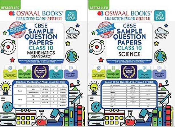 Oswaal CBSE Sample Question Paper Class 10 Mathematics Standard AND SCIENCE COMBO