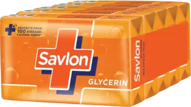 Savlon Moisturizing Glycerin Soap with Germ Protection