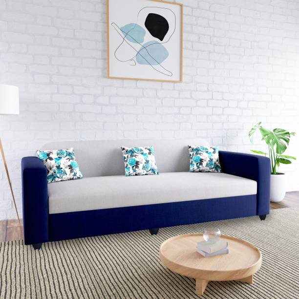 Flipkart Perfect Homes Emma Fabric 3 Seater  Sofa