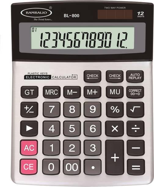 BAMBALIO BL-800 Big Display 3 Years Warranty Basic  Calculator
