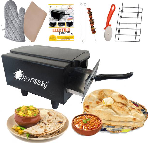 HOT BERG "16 Inches "2000W Medium Electric tandoor Model No HBMT-6589 For Home & Kitchen Electric tandoor Electric Tandoor