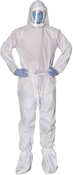Dermeida XII-06 Protective Equipment Kit (PPE Kit Set) / Hazmat Suit/Gown Safety Jacket