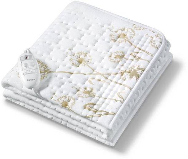Beurer Printed Single Electric Blanket for  Heavy Winter