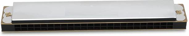 Adiohub Mouth Organ Harmonica 24 Holes Key-C With Scale Change, 8" (20 cm) long, Sound